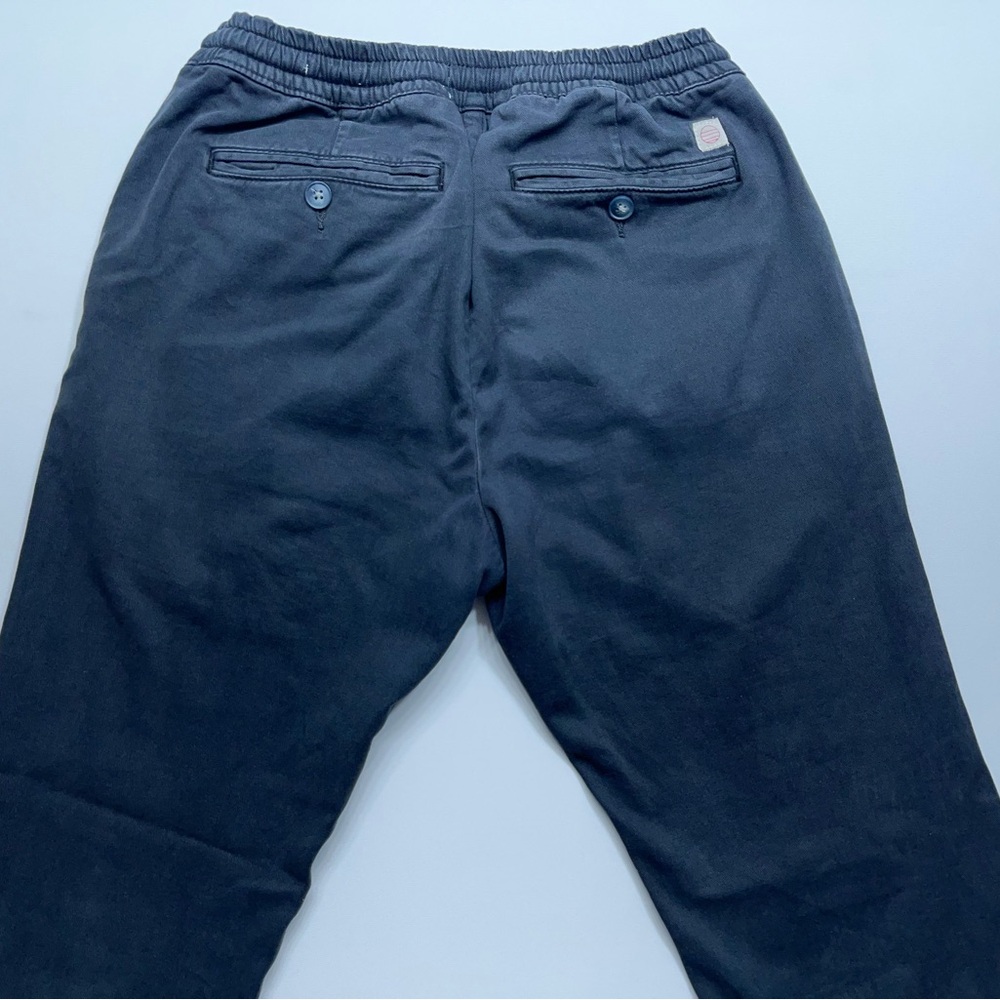 Marine Layer Saturday Jogger Pants Mens Size Small Gray Drawstring Pockets - Picture 9 of 12